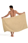 4 Lü Banyo Havlusu Seti Dora Bej - 70x140 - 6