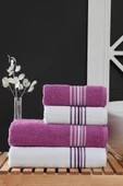 4 Lü Banyo Havlusu Seti Elvin - 70x140 - 2