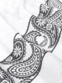 4 lü Pamuk Şal Havlu Seti Jakarlı Yumuşak Doku - Renkli 50x90 cm thumbnail 6