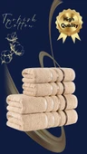 Banyo Havlu Seti 4 Lü Bale Premium - 70X140cm x2 / 50x90cm x2 - 8