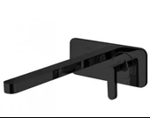 İtalyan Webert Living Ankstre Lavabo Bataryası 16 cm Mat Siyah - 1