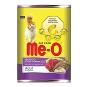 Me-O Deniz Lezzetleri Karides Soslu Yetişkin Kedi Konservesi 400gr - 1