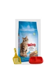peturunsatis Mix Adult Cat Tavuklu Ve Balıklı Renkli Taneli Kedi Maması 1kg + Kürek + Mamalık - 1