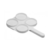 CMT Test Kabı - Mastitis Test Teşhis Diski Beyaz Renk thumbnail 1