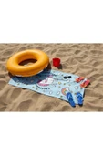 MoveBeach Unicorn Desenli Çocuk Plaj Havlusu, Banyo Havlusu - 3