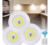 Watton Wt-364 Uzaktan Kumandalı yapışkanlı Led Spot Lamba - 1