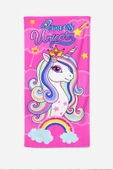 Movekids Unicorn Desenli Çocuk Plaj Havlusu - 2