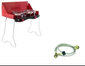 Orcamp K-629-60 Çift Ocaklı Çantalı Kamp Ocağı - 1