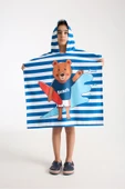 MoveBeach Çocuk Panço Plaj Havlusu 8-12 Yaş thumbnail 5