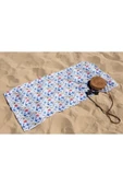 MoveBeach Desenli Plaj Havlusu, Banyo Havlusu - 5
