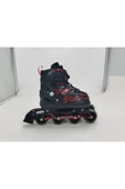Kırmızı Silikon Tekerli Ayarlanabilir Işıklı Paten S 31-34 HP7128 - 2