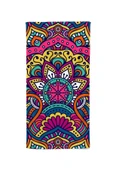 MoveBeach Mandala Desenli Plaj Havlusu , Banyo Havlusu - 2