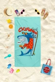 MoveBeach Desenli Çocuk Plaj Havlusu thumbnail 1