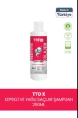 TTO-X Prebiyotik & Kolajen Kepekli ve Yağlı Saçlar Şampuan 250ml - 1