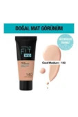 Maybelline New York Mat Fondöten - Fit Me Matte + Poreless Foundation 140 Cool Medium 3600531551049 - 1
