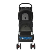 Tommy Evcil Hayvan Arabası Siyah 80.5x45.5x101 Max 15 Kg - 1