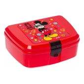 HEREVİN BESLENME KABI MICKEY MAUSE DESENLİ KIRMIZI - 1