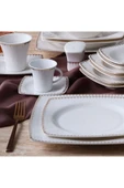 GÜRAL PORSELEN Caroline 54 Parça 12 Kişilik Yemek Takımı 6567 - 2