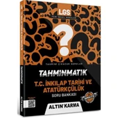 ALTINKARMA LGS TAHMİNMATİK İNKLAP TARİHİ SORU BANK - 1