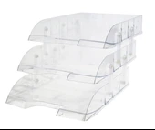 MAS EVRAK RAFI 3 LÜ ŞEFFAF MEKANİZMALI 1803 - 2