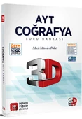 3D YAYINLARI AYT COĞRAFYA SORU BANKASI - 1
