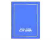 GÜLPAŞ GİDEN EVRAK KAYIT DEFTERİ 21*30 40 YP - 1
