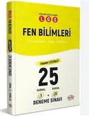 EDİTÖR LGS FEN BİLİMLERİ 25 Lİ DENEME SINAVI - 1