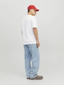 JACK JONES Yazılı Erkek Tişört 12234746 thumbnail 3