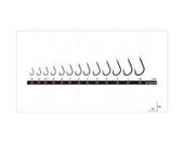 Hayabusa Hızu 912 Kısa Dövme Olta İğnesi 15'li Paket Nikel No: 5 thumbnail 2