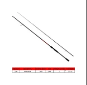 Captain 1452 Palermo Spin 2 Parça Spin Kamış 12-35gr Atar - 2
