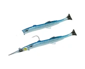 Savage Gear Needlefish Pulsetail 2+1 18 Cm 26G Silikon Yem Pearl White Silver thumbnail 3