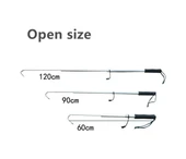 MSO Olta Balıkçılık Alüminyum & Paslanmaz Çelik Teleskopik Kakıç 90 CM thumbnail 3