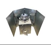 Mobilreyon Rüzgarlık ,katlanabilir Portatif Rüzgar Kesici 4 Katlı thumbnail 3