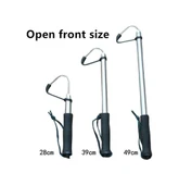 MSO Olta Balıkçılık Alüminyum & Paslanmaz Çelik Teleskopik Kakıç 60 CM - 2