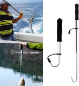 MSO Olta Balıkçılık Alüminyum & Paslanmaz Çelik Teleskopik Kakıç 60 CM thumbnail 8