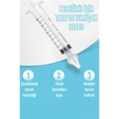 Periboia 2'li Bebek Burun Temizleme Şırıngası - 5