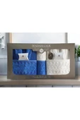 MYSOFTHOME Aile Bornoz Seti Premium 8 Parça - 4