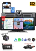 MPIA CP10  64GB Carplay Apple Android Uyumlu 10.2 İnç Büyük Ekran Tak Çalıştır 4K Ön/Arka Çift Kameralı Araç Ekranı - 1