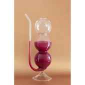 Periboia Pipetli Boğumlu Cam Bardak - 2