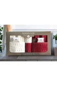MYSOFTHOME Aile Bornoz Seti Premium 8 Parça - 2
