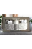 MYSOFTHOME Aile Bornoz Seti Premium 8 Parça - 5