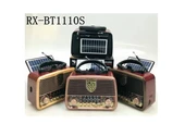 Powerdex RX-BT1110S Retro Radyo Solar Enerjili, Bluetooth, Usb, Fm/am/sw Kahverengi - 1