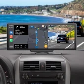 MPIA CP10  256GB Carplay Apple Android Uyumlu 10.2 İnç Büyük Ekran Tak Çalıştır 4K Ön/Arka Çift Kameralı Araç Ekranı - 3