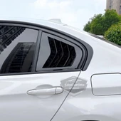 Bmw 3 Serisi F30 2012-2018 Uyumlu Kelebek Cam Izgarası Kelebek Cam Vizörü İthal Havalandırma Sağ Sol Takım Parlak Siyah 1.Sınıf - 2