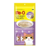 Me-O Ton Balığı ve Deniz Taraklı Krema Sıvı Kedi Ödülü 15gr 4lü - 1