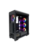 Dark Guardian 4x12cm FRGB Led Fanlı Cam Yan Panelli USB 3.0 Bilgisayar Kasası - 4