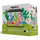 Aquael Aquarium Set Leddy Mini 30 Beyaz - 5