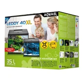 Aquael Aquarium Set Day and Night Leddy 40XL Akvaryum Siyah - 1