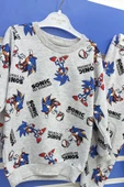 Süper Sonic Baskılı 2'li Pijama Takımı Çizgi Film Karakterli Erkek Çocuk Pijama Takımı - 2