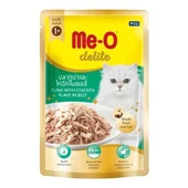 Me-O Delite Pouch Tavuk ve Ton Balıklı Kedi Konservesi 70gr - 1